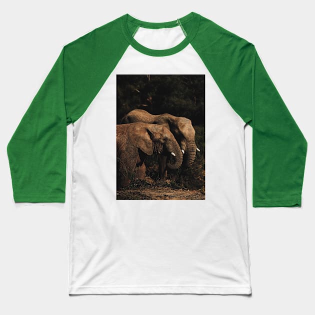 Wild life design Baseball T-Shirt by GenesisClothing